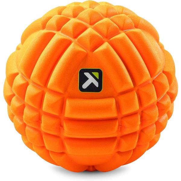 グリッドボール 5インチ クッションマッサージボール( オレンジ,  5 inches)