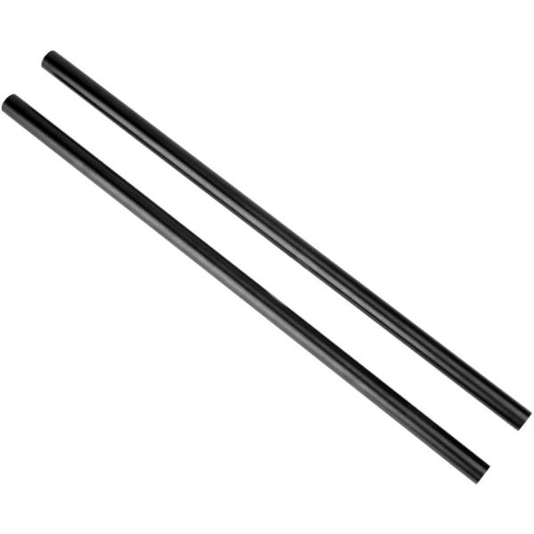 カメラロッド 2本セット カメラ15mmロッド 長さ40cm 16インチM12 Thread 穴外径...