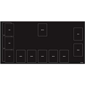 プレイマット ラバーマット シンプルデザイン 60x30cm ふちなし 滑り