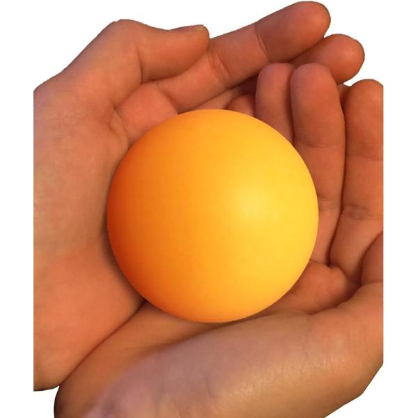 大きい ピンポン玉 55mm おもしろおもちゃ 卓球 ボール 黄 3個( 「 黄 3個 」,  55...