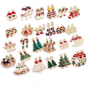 チャーム クリスマス ハンドメイド サンタクロース クリスマスツリー