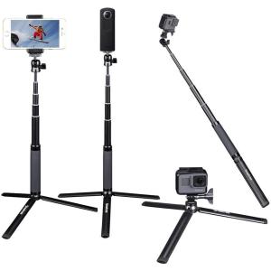 自撮り棒 多機能セルカ棒 丈夫で軽量 伸縮自在 三脚 SQ2 MDM(18.5cm