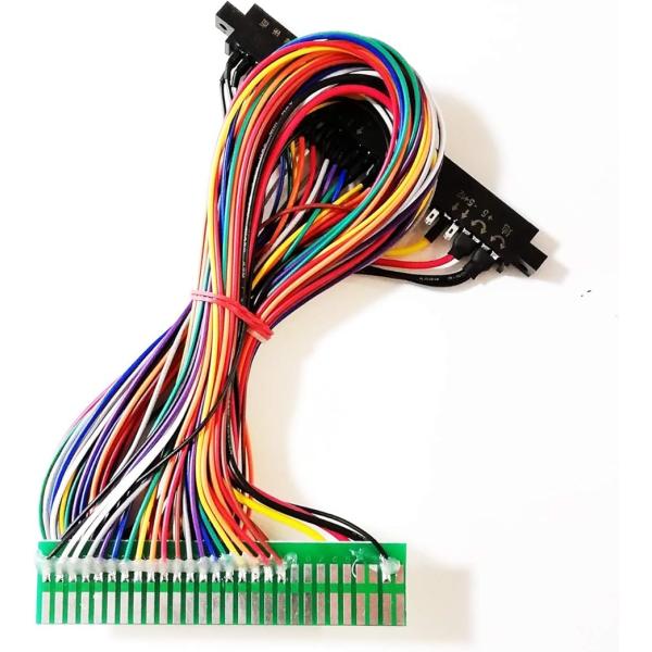 【互換品】 JAMMA 規格 アーケードゲーム 用 拡張 延長 ハーネス 60cm 麻雀 56ピン ...
