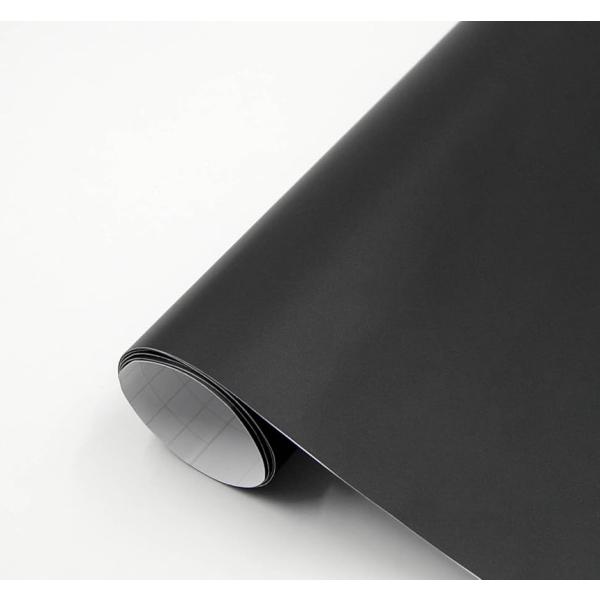 マットブラック ラッピングシート 艶なし 152x100cm( 黒,  152x100cm)