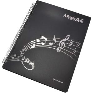 楽譜ファイル リング式 A4 ブラックの高価買取価格