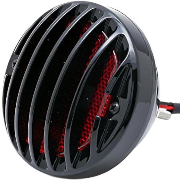 【互換品】nakira バイク テールランプ 丸型 マグナ シャドウ SR TW200 CRF250...