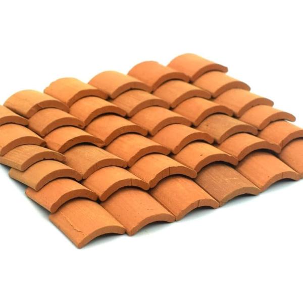 ミニチュアレンガ 瓦 ジオラマ キット ミニチュアパーツ 1/16 赤レンガ ミニレンガ 煉瓦 建物...