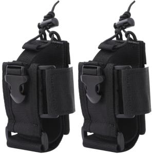 ラジオポーチ トランシーバー 無線機 ホルダー サバゲ― 2個 セット