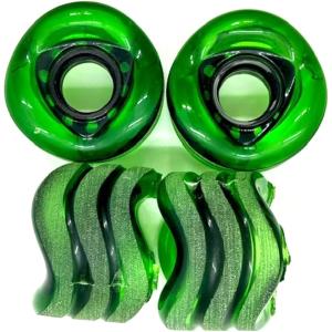 スケート ボード スケボ タイヤ ウィール78A 60 x 45 四角 ソフト