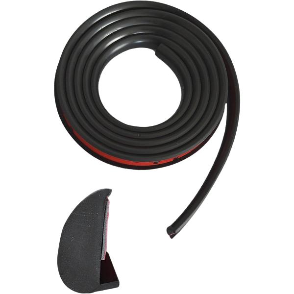 【互換品】 車 フェンダー モール オーバー ホイール アーチ ガード 黒 ゴム 両面 テープ 付 ...