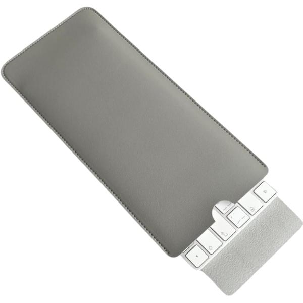マジックキーボードケース Magic Keyboard スリムスリーブカバー 耐衝撃 合皮素材(ライ...