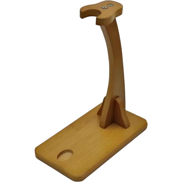 刀掛台 刀掛け 太刀掛 日本刀 模造刀 木刀 剣置き 一本掛 立掛け台(ブラウン,  22.5cm)