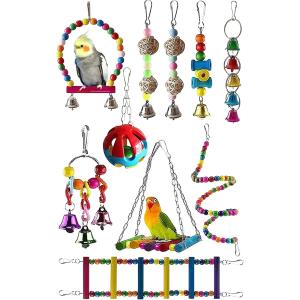 h94　フォージングトイセット　止まり木　バードトイ　インコ　ことり　文鳥 鳥 おもちゃ オシャレ フォージングトイ グッズ セキセイ インコ