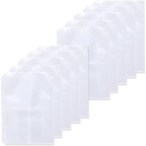 アクスタケース 推し活グッズ 収納 持ち運び ファイル 6リングファスナーケース チェキ( リフィル...