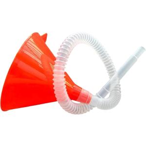 オイルジョウゴ オイル漏斗 ロング パイプ付き 車 バイク 給油 フルード 水 多機能 ツール MD...