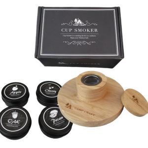 燻製器 キャンプ スモーカー 黒ケース