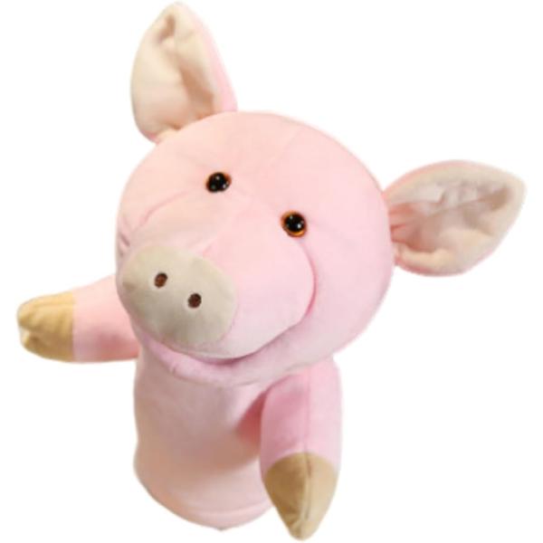 ハンド パペット 人形 ぬいぐるみ 動物 腹話術 人形劇 手袋人形 おもちゃ 赤ちゃん 子供 教育 ...