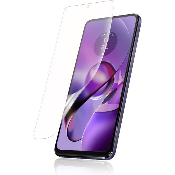 【互換品】ガイド枠付き・簡単な貼り付け方Moto G64 5G / G64y ガラスフィルム 柔らか...