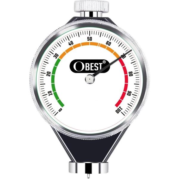 硬度計 色で分かる ゴム タイヤ硬 デュロメーター スタッドレスタイヤ 硬さ 測定 定範囲0-100...