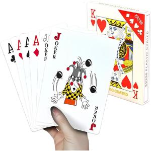 トランプ 大きい パーティ 手品 ジャンボ ゲーム 催し物 17x12cm(特大