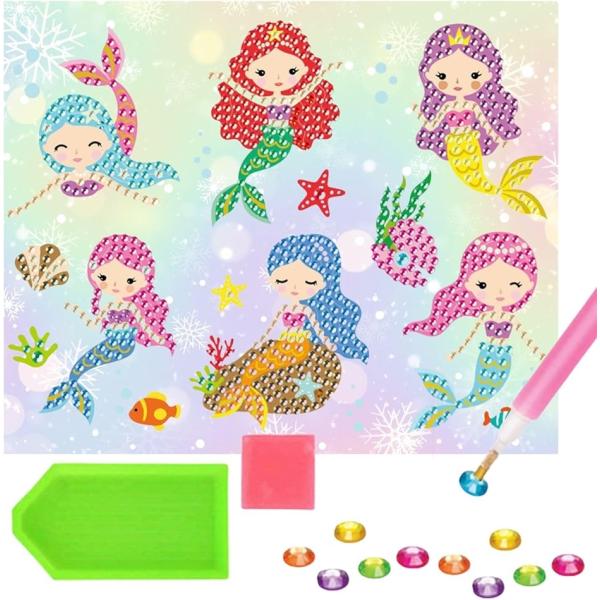 これだけで完成できる 集中力 おもちゃ キラキラ ダイヤモンドアート キット 自閉症 モンテッソーリ...