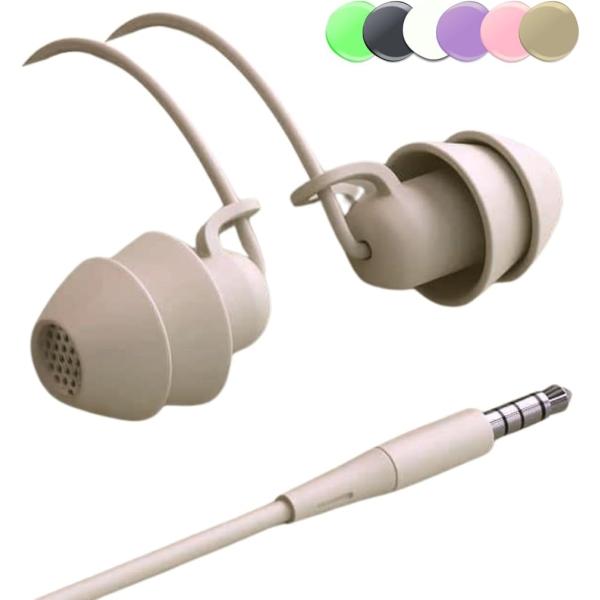 ?ルナシェ? 寝ホン 睡眠用 イヤホン 有線 耳が痛くない 寝返りしてもいたくない 寝落ち用 ソフト...