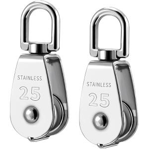 滑車 小型 ステンレス 2個セットの高価買取価格