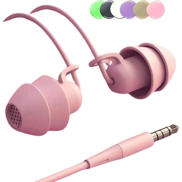 ?ルナシェ? 寝ホン 睡眠用 イヤホン 有線 耳が痛くない 寝返りしてもいたくない 寝落ち用 ソフト...