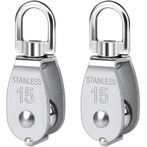 滑車 ミニ プーリー ステンレス 2個の買取情報