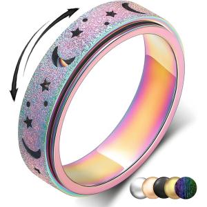リング フィジェットリング ステンレス 指輪 ペ...の商品画像