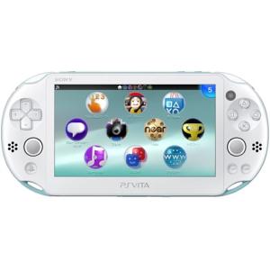 PlayStation Vita Wi-Fiモデル ライトブルー/ホワイト[PCH-2000](ライトブルー, PlayStation Vita)