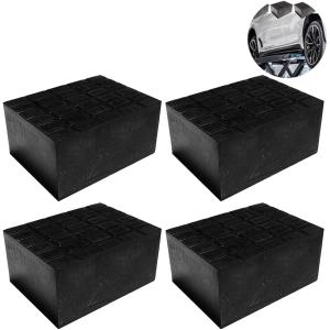 自動車整備リフト用ゴムブロック 高さ80mm 4個セット GMB-80SE4