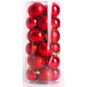 選べる全10色 クリスマス オーナメント ボール 24個セット ツリー デコレーション 飾り パーテ...