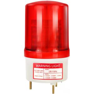 パトランプ 回転灯 LED 100V 取付金具 付き 4色 看板 警告灯 クレーン( レッド)｜zebrand-shop