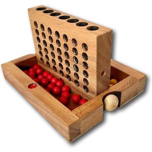 木製 ボードゲーム コネクトフォー Sサイズの高価買取価格