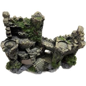 【No.680】流木2点セット　アクアリウム✫インテリア✫置物✫観葉植物✫ アルファテック XL-CH484 木/顔（中）流木 水槽 ケージ 飼育