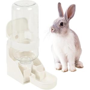 お買い得☆うさぎ 小動物 用品 セット品！ 給水器 木製ステージ トイレ他付 AllBright ペット給水器 水飲みボトル うさぎ 水飲み器 自動給水器