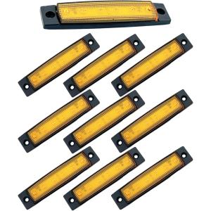 24V トラック用 LED マーカーランプ サイド クリスタルカット仕様