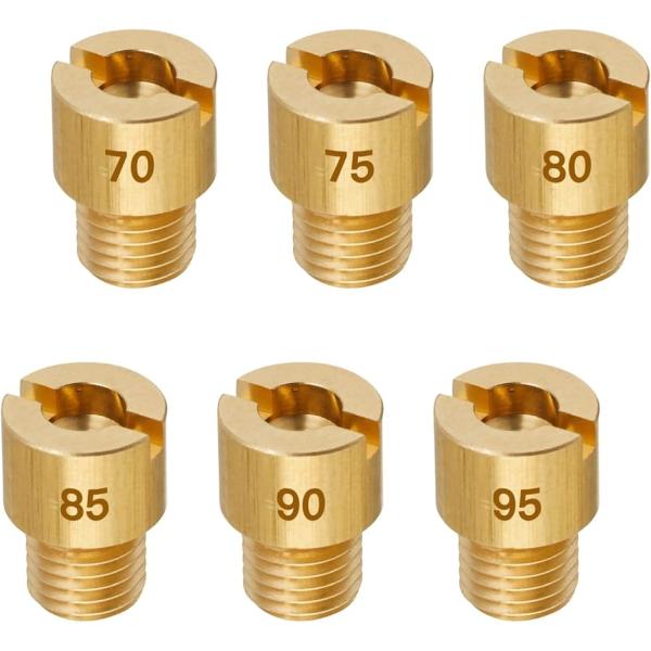 【互換品】 メインジェットセット 6サイズ M/J 丸特大 8X10.5 #70#75#80#85#...