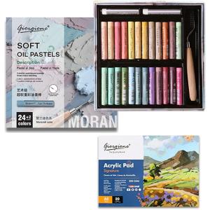 ペイントコテ＆パステル専用紙付き ソフトパステル