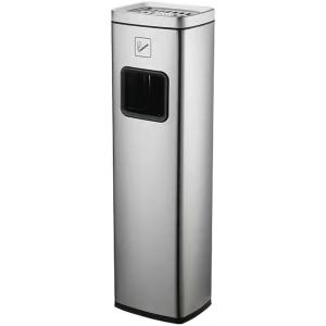 消煙灰皿 3L 縦型灰皿 《ブラック》 スタンド灰皿 屋外 ゴミ箱