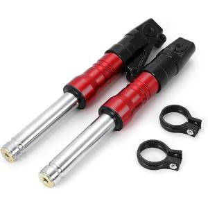 新品 27パイ ZXタイプ フロントフォーク ゴールド 金/ディスク化