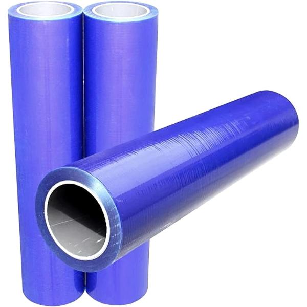 マスキングテープ 表面保護テープ 養生テープ 養生フィルム 金属加工( ブルー 幅25cm 長さ10...