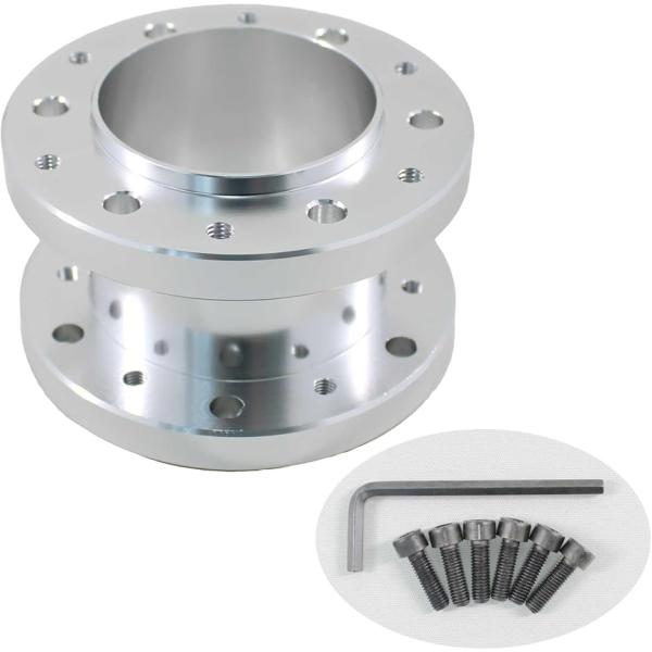 【互換品】 ステアリング ボス スペーサー 50mm アルミ 汎用 ポジショニング 調整 カスタム ...