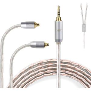 【カスタム依頼品】イヤホンケーブル組立（部品支給） JBX リケーブル 2Pin 0.78mm イヤホンケーブル 4芯 OFC KZ用( カスタム