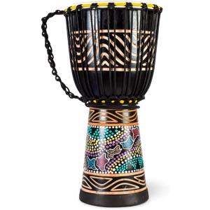 ジャンベ 大 8インチ 楽器 太鼓 民族楽器 ハンドドラム パーカッション