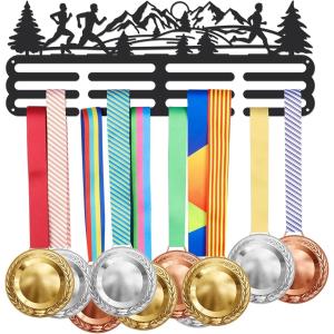 マラソンメダルホルダー ランキングメダルハンガー メダルフック メダルディスプレイハンガー メダルスタンド 壁掛け( ランキング)｜zebrand-shop