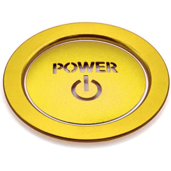 エンジン スタート スイッチ ボタン リング カバー セット トヨタ対応 車 POWER パワー ボ...