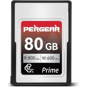 CFexpress Type Aメモリーカード プロフェッショナル タイプ 最大 800MB/秒の読み取り速度 ＆ 4K( 80GB)