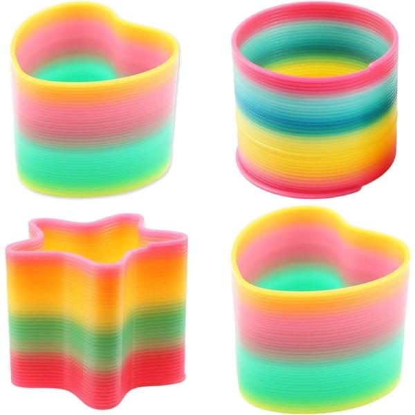 レインボースプリング マジック スリンキー ジャグリング おもちゃ ジャグリングスプリング 手品 花...